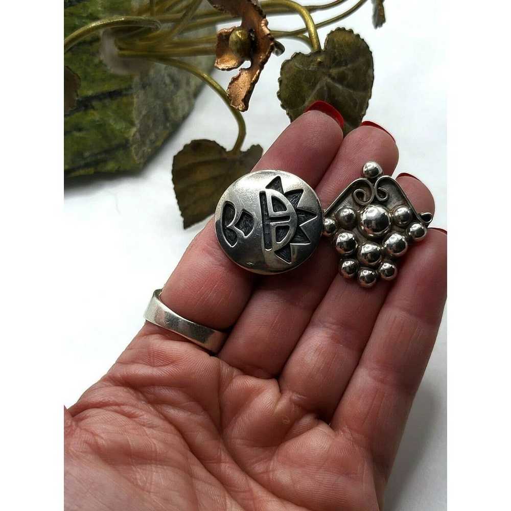 Vtg Sterling Silver Native American Southwestern … - image 7