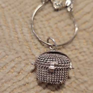 BROWN COUNTY BASKETS Sterling Silver Pendant - image 1