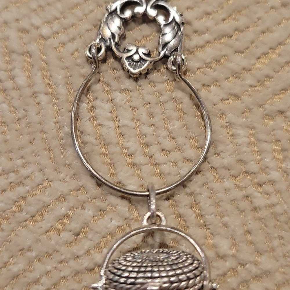 BROWN COUNTY BASKETS Sterling Silver Pendant - image 2