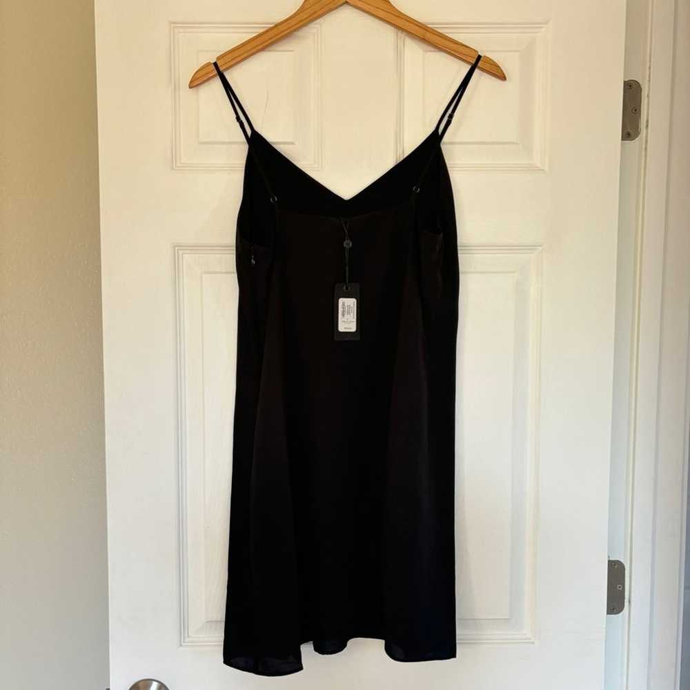 Rag and Bone Black Astrid Silk Slip Dress NWT US6 - image 4