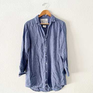 Frank & Eileen Mary Denim Shirt Dress Womens Smal… - image 1