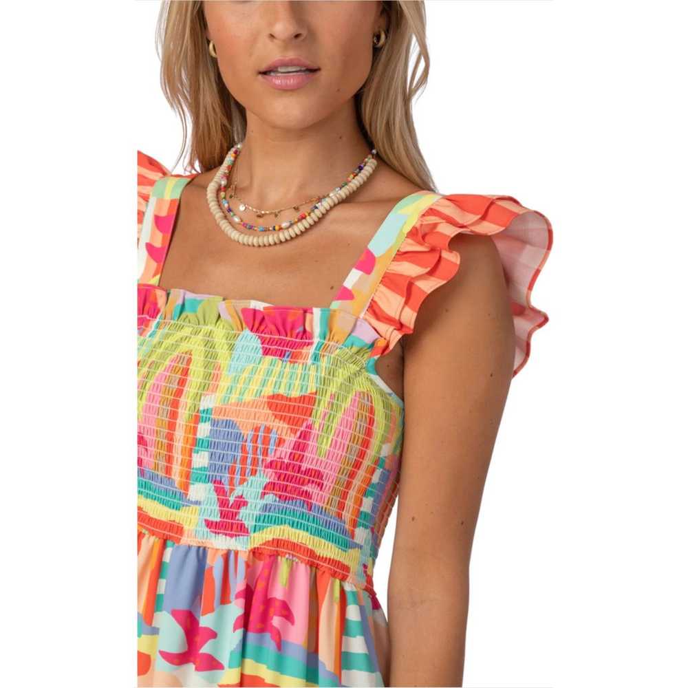 Crosby by Mollie Burch Tropical Resort Funky Maxi… - image 2