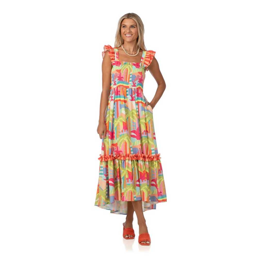 Crosby by Mollie Burch Tropical Resort Funky Maxi… - image 4