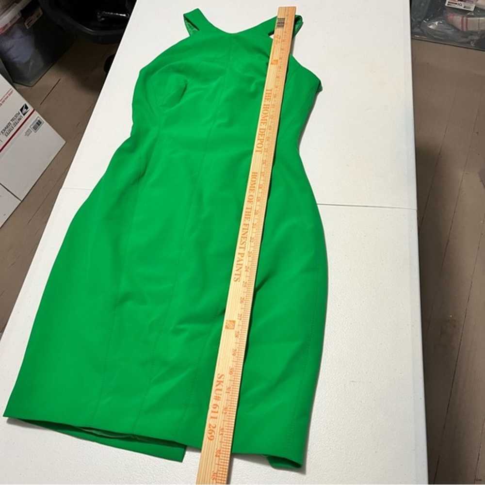 Karen Millen Green Fitted Bodycon Pencil Dress Ke… - image 6