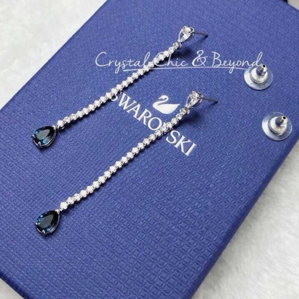 AUTHENTIC SWAROVSKI BRAND NEW Vintage Pierced Ear… - image 3