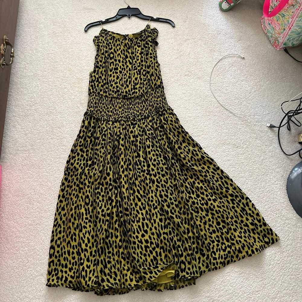 Kate Spade leopard print long dress - image 1