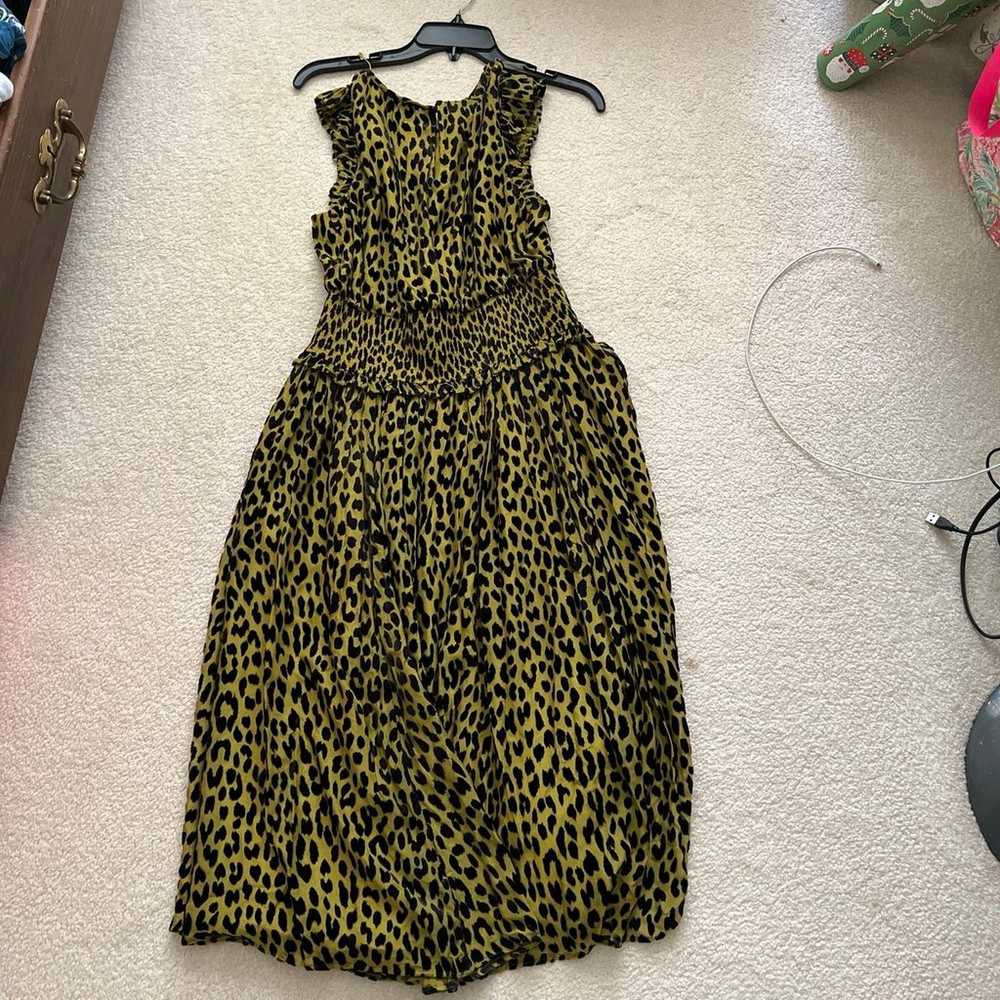 Kate Spade leopard print long dress - image 2