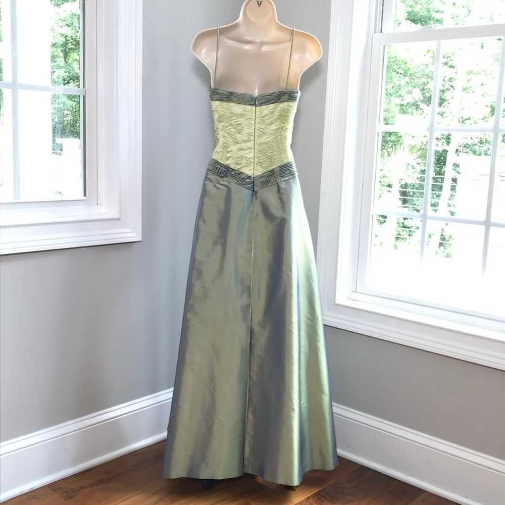 Marisa Baratelli Vintage 90’s Thai Silk Gown Long… - image 3