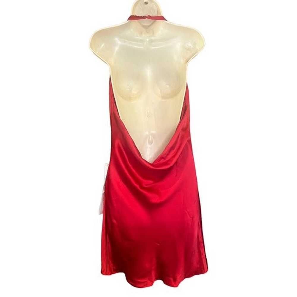 MAC DUGGAL 55300 Halter Mini Dress is Red NWOT Si… - image 3