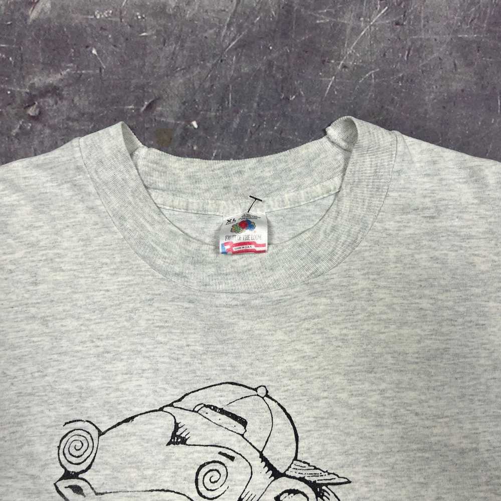 Band Tees × Fruit Of The Loom × Vintage 90s Gray … - image 4