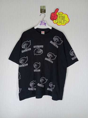 Supreme Supreme X Gonz Heads All Over Tee Black XL