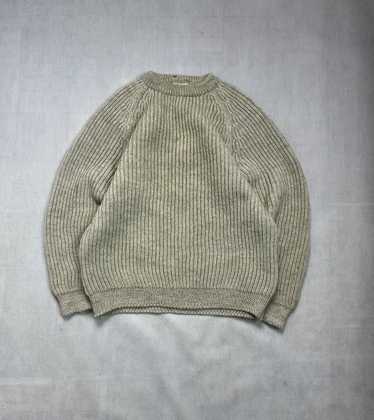 Rare × Vintage Heavy Sweater 100% Pure New Wool v… - image 1