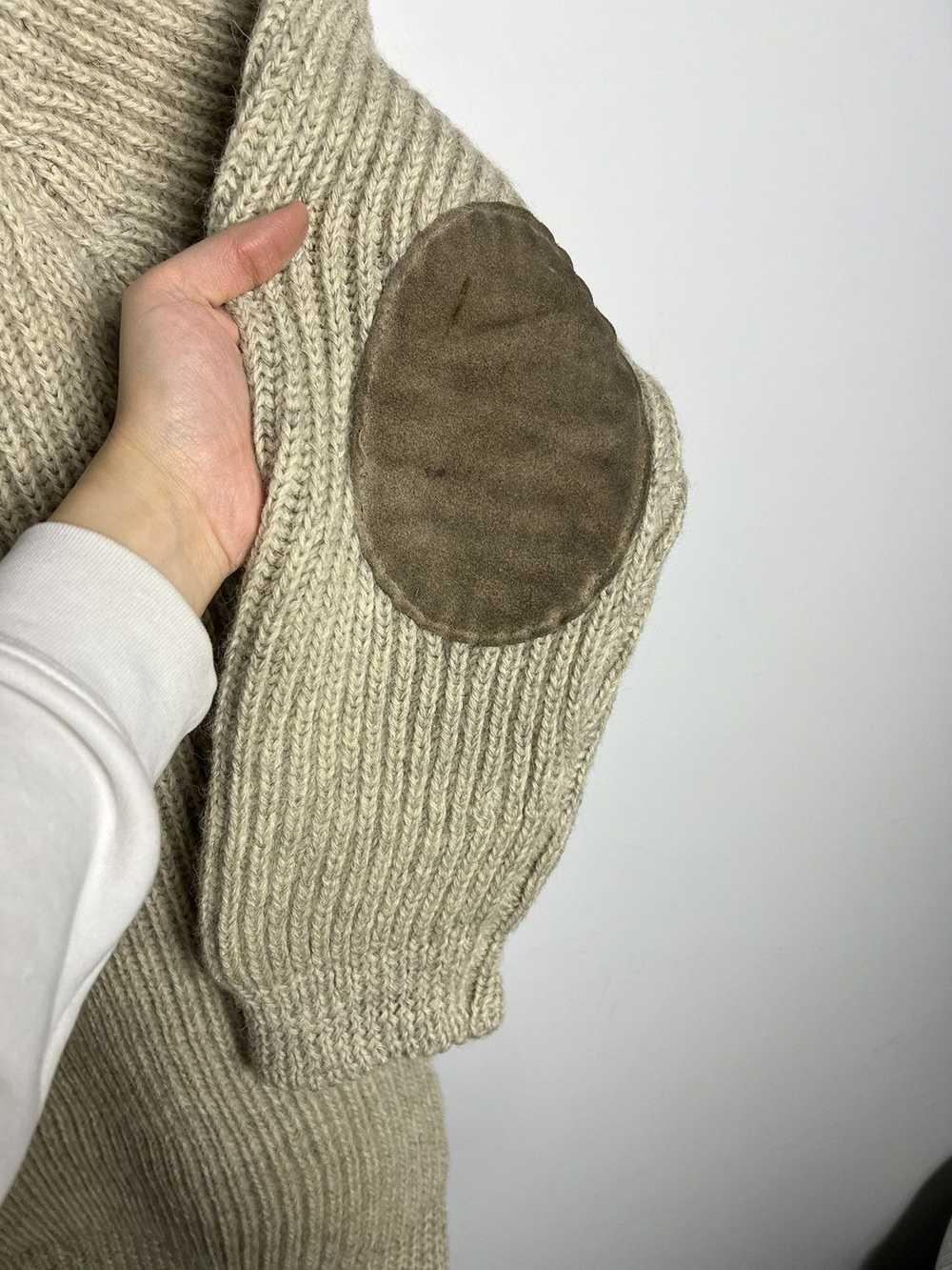 Rare × Vintage Heavy Sweater 100% Pure New Wool v… - image 5