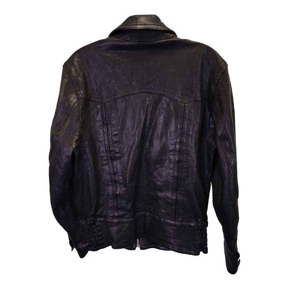 Dolce & Gabbana Leather biker jacket - image 2