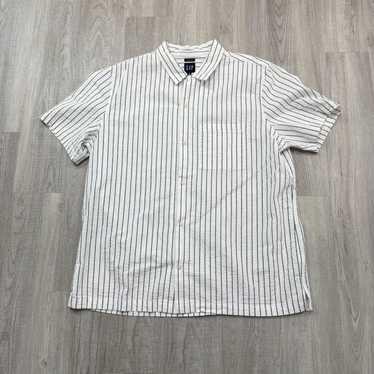 Gap Gap Short Sleeve Button Shirt Men's Extra Larg