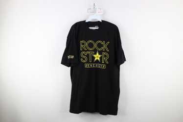 Vintage Rockstar Energy Drink Big Logo Short Slee… - image 1