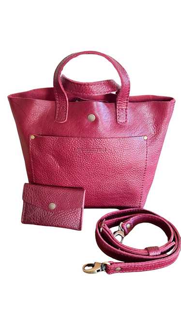 Portland Leather Mini Crossbody Tote - image 1