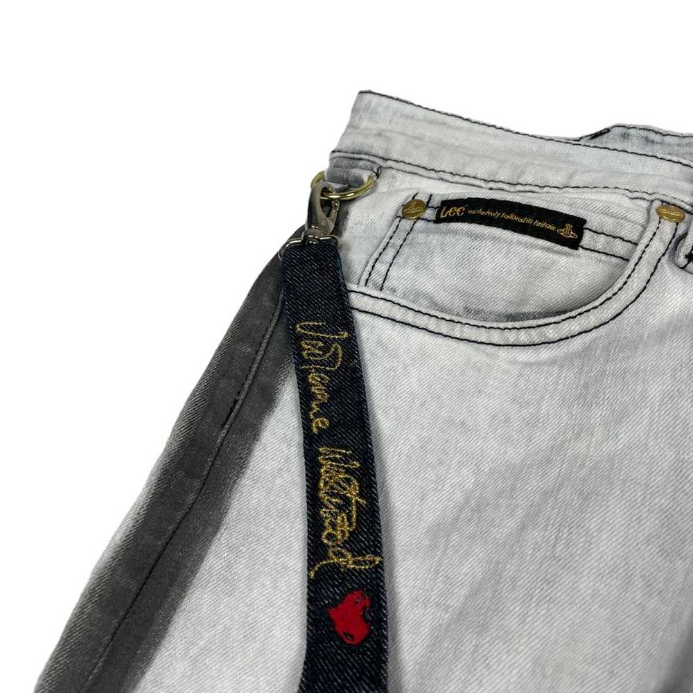 Lee Vivienne Westwood x Lee Bondage Jeans Size 29… - image 3