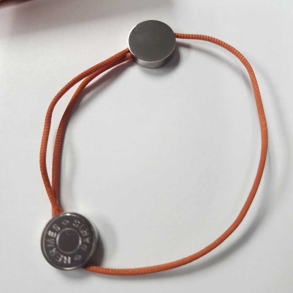 Hermes Hermes Clou de selle cord bracelet - image 2