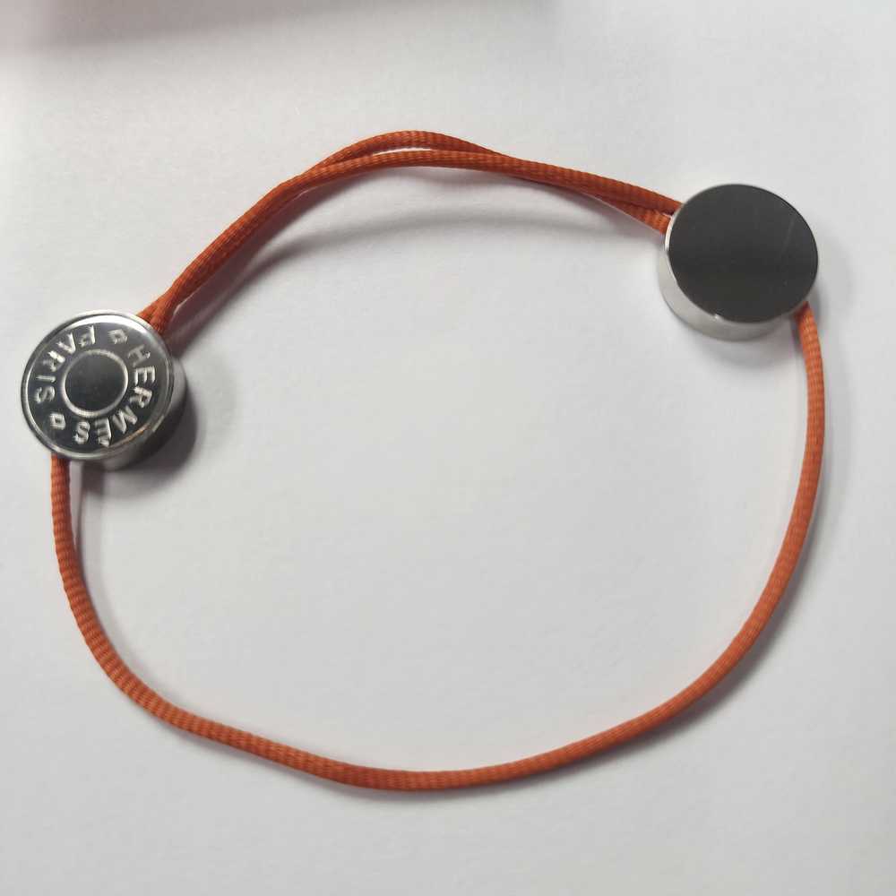 Hermes Hermes Clou de selle cord bracelet - image 3