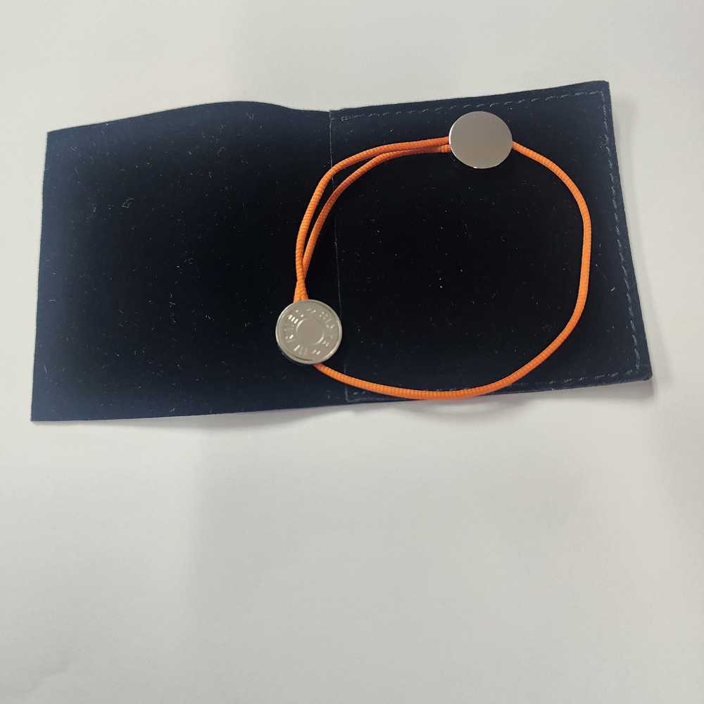 Hermes Hermes Clou de selle cord bracelet - image 4