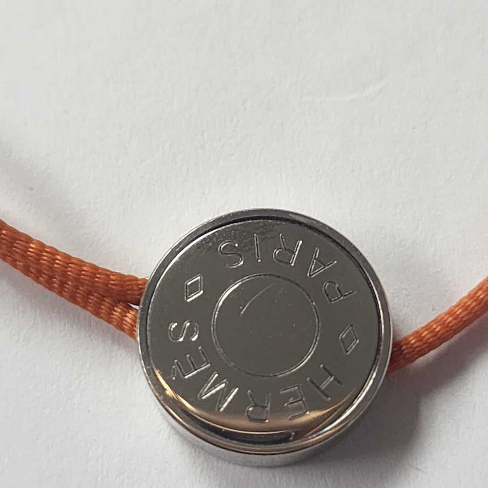 Hermes Hermes Clou de selle cord bracelet - image 8