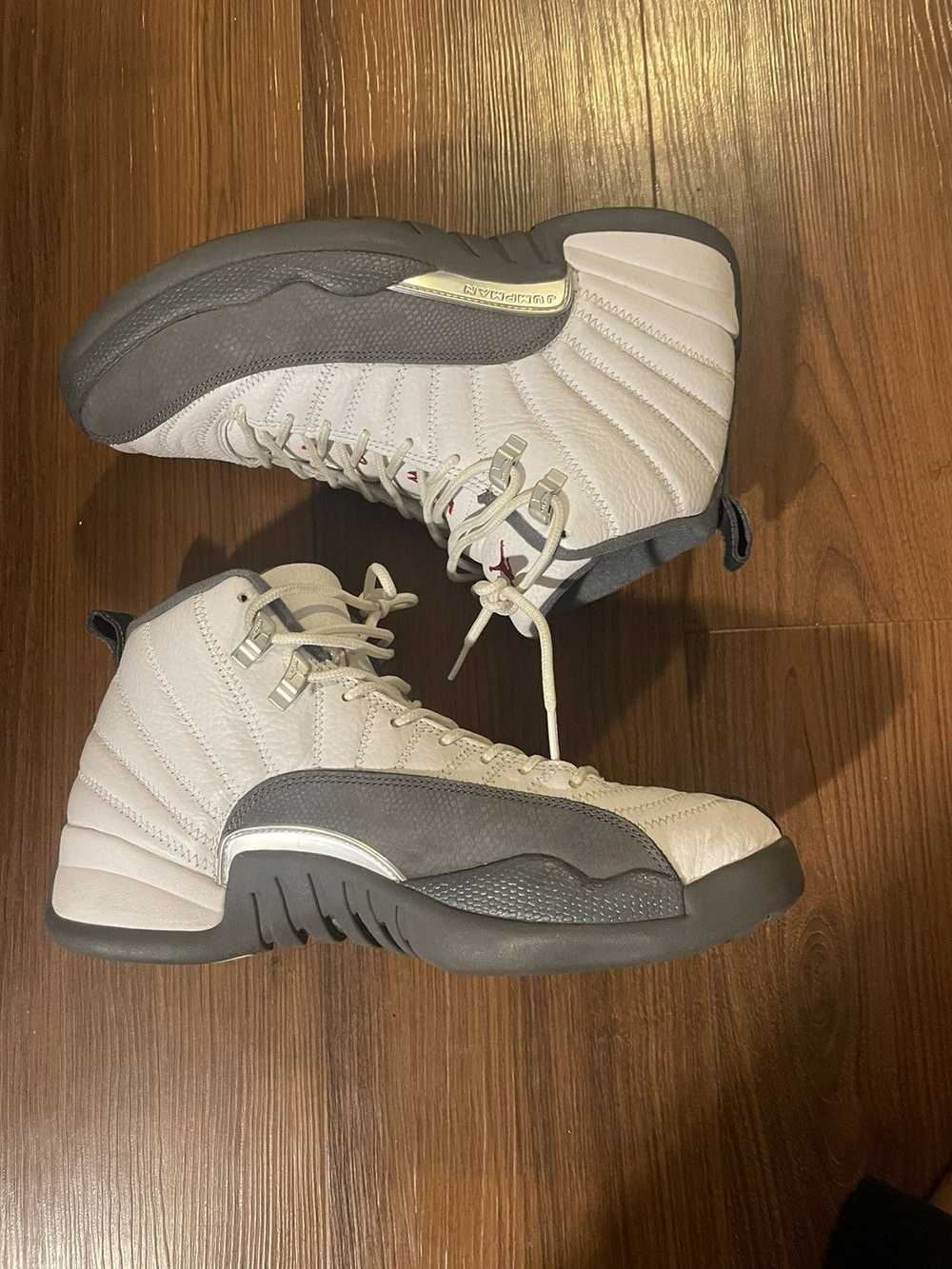 Jordan Brand × Nike White/Grey Jordan 12’s - image 2