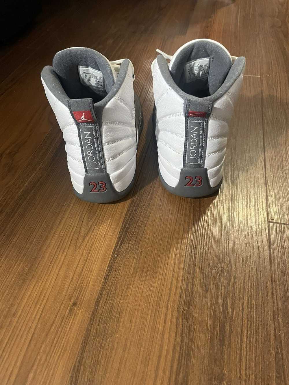 Jordan Brand × Nike White/Grey Jordan 12’s - image 4