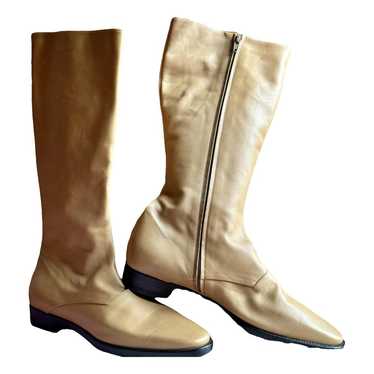 Jil Sander Leather riding boots - image 1