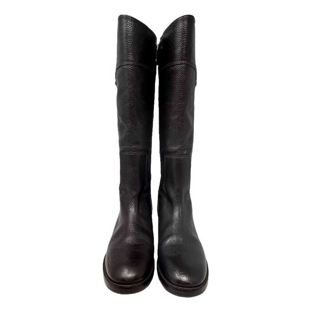 Tory Burch Leather riding boots - image 1