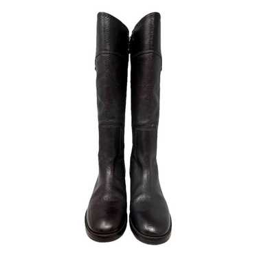 Tory Burch Leather riding boots - image 1