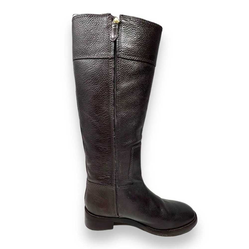 Tory Burch Leather riding boots - image 5