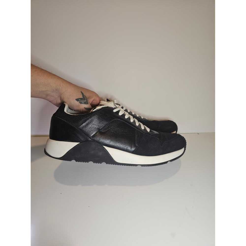 Dior Homme Leather low trainers - image 3