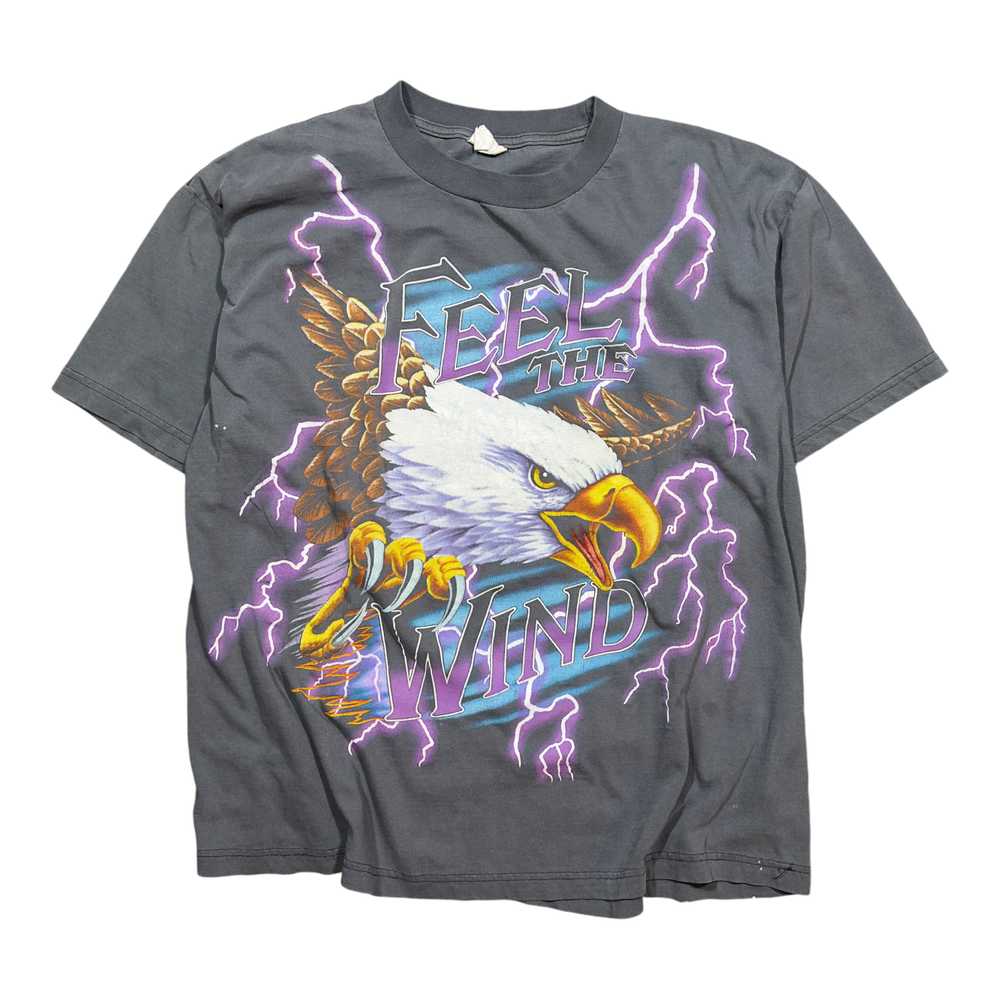 1990s Vintage Feel The Wind Shirt - image 1