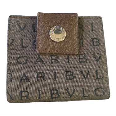 Bvlgari Bvlgari Brown Bifold Classic Snap Wallet A