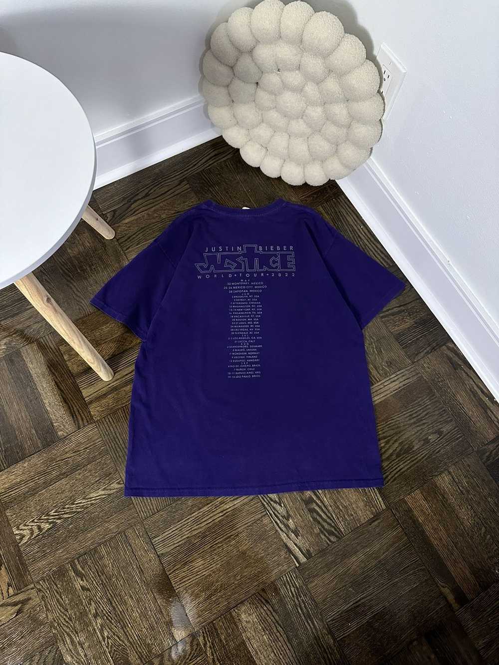 Justin Bieber Justice Justin Bieber Tour Tee - image 4