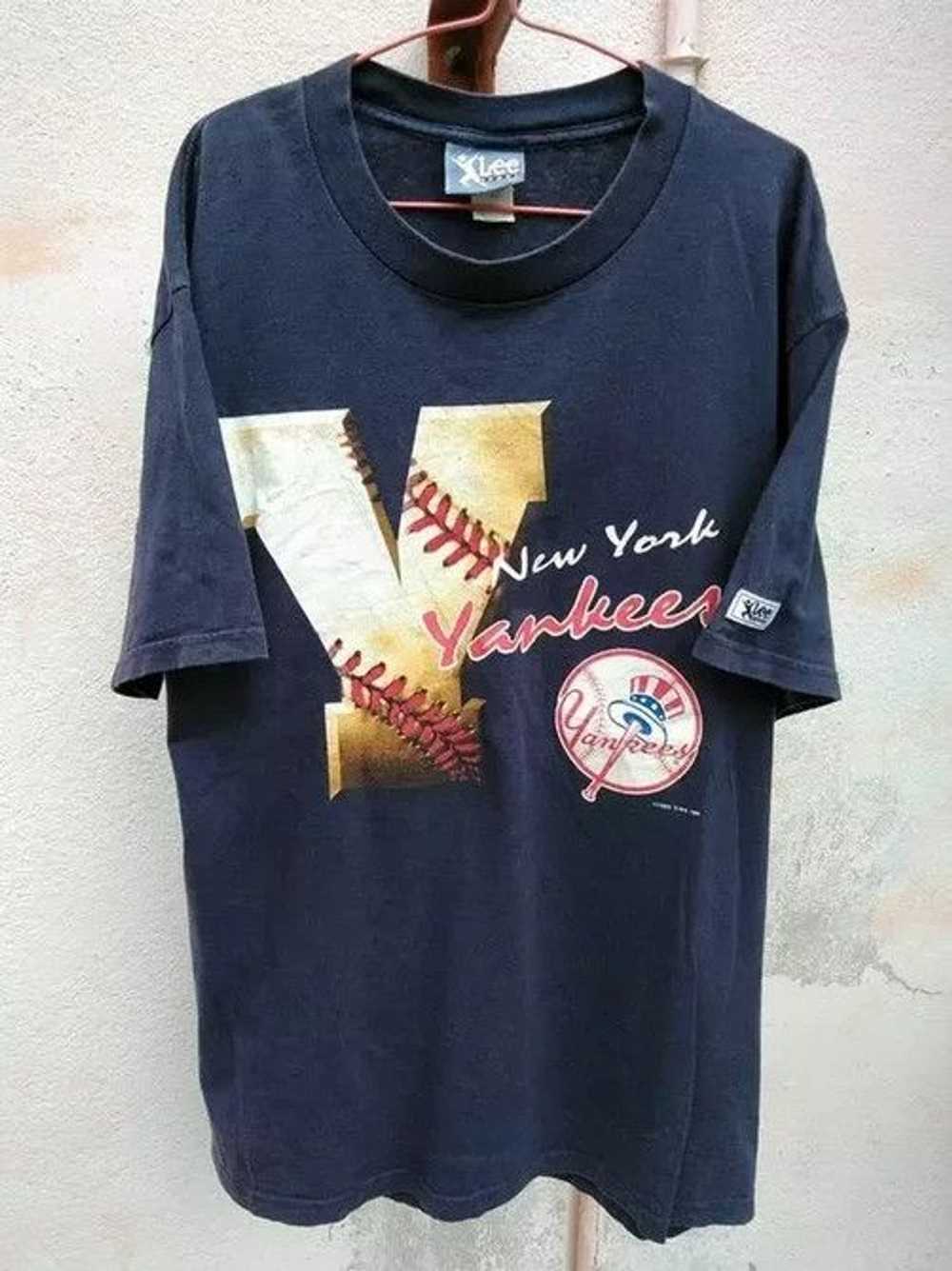 Lee × New York Yankees × Vintage 🔥 90s NEW YORK … - image 1