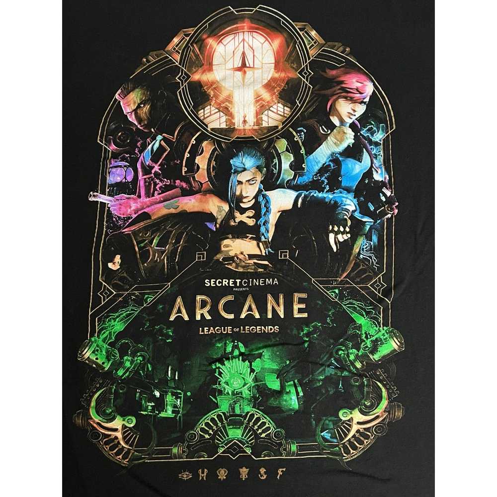 Other Arcane League of Legends Official T-Shirt J… - image 3