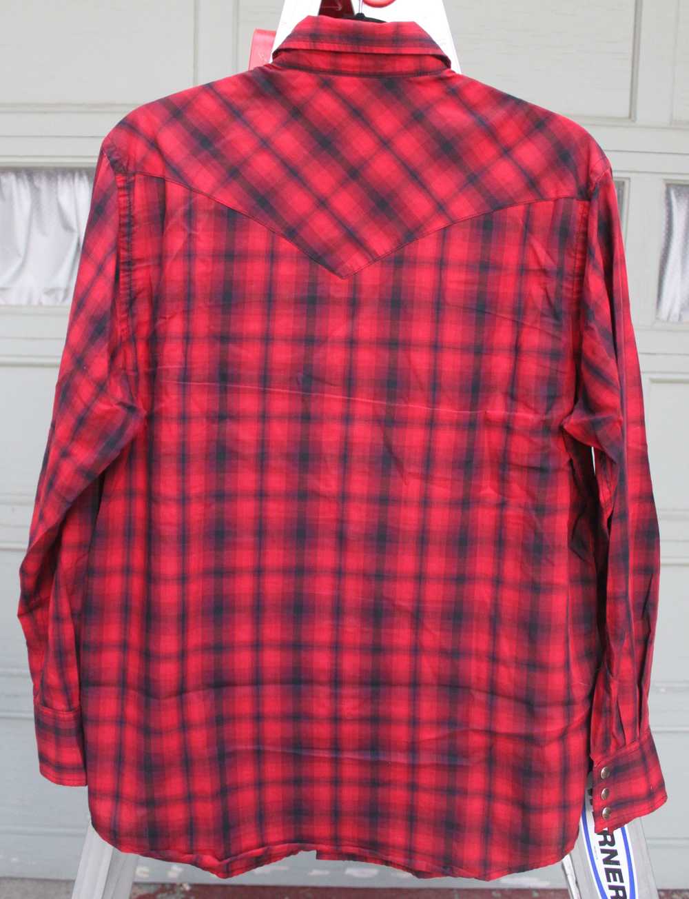 Pendleton Pendleton Men's Pearl Snap Red Plaid We… - image 2