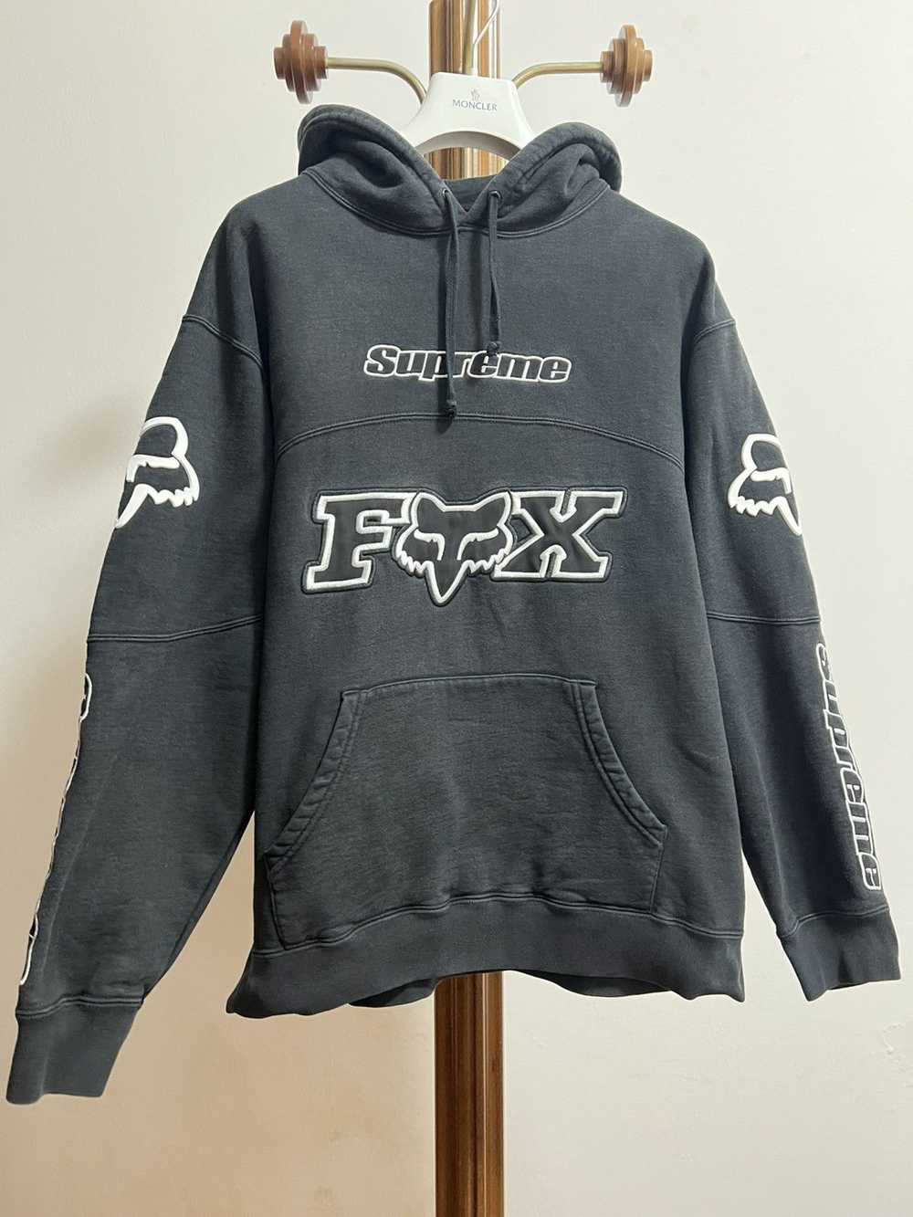 Fox Racing × Supreme Supreme fox racing hooded sw… - image 1