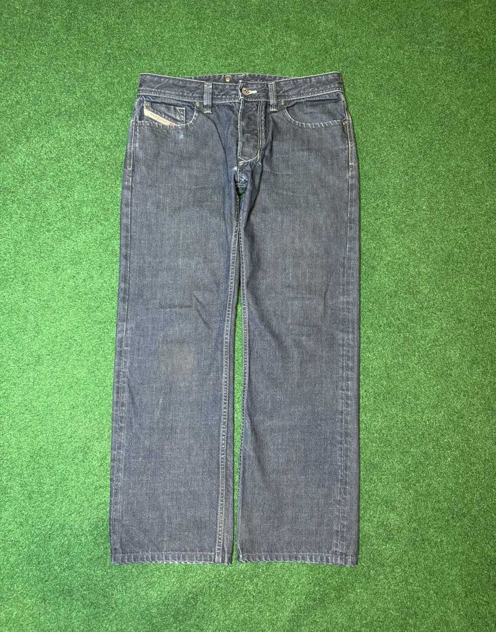 Diesel Y2K Diesel Larkee Straight Leg Dark Wash D… - image 1