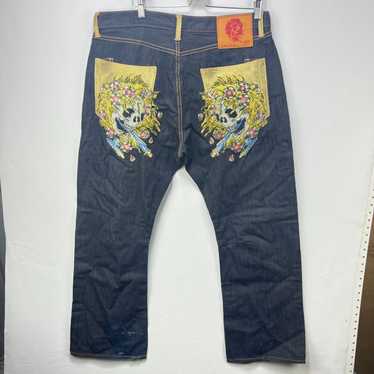 Ed Hardy × Vintage Vintage Y2K Ed Hardy Skull Gia… - image 1