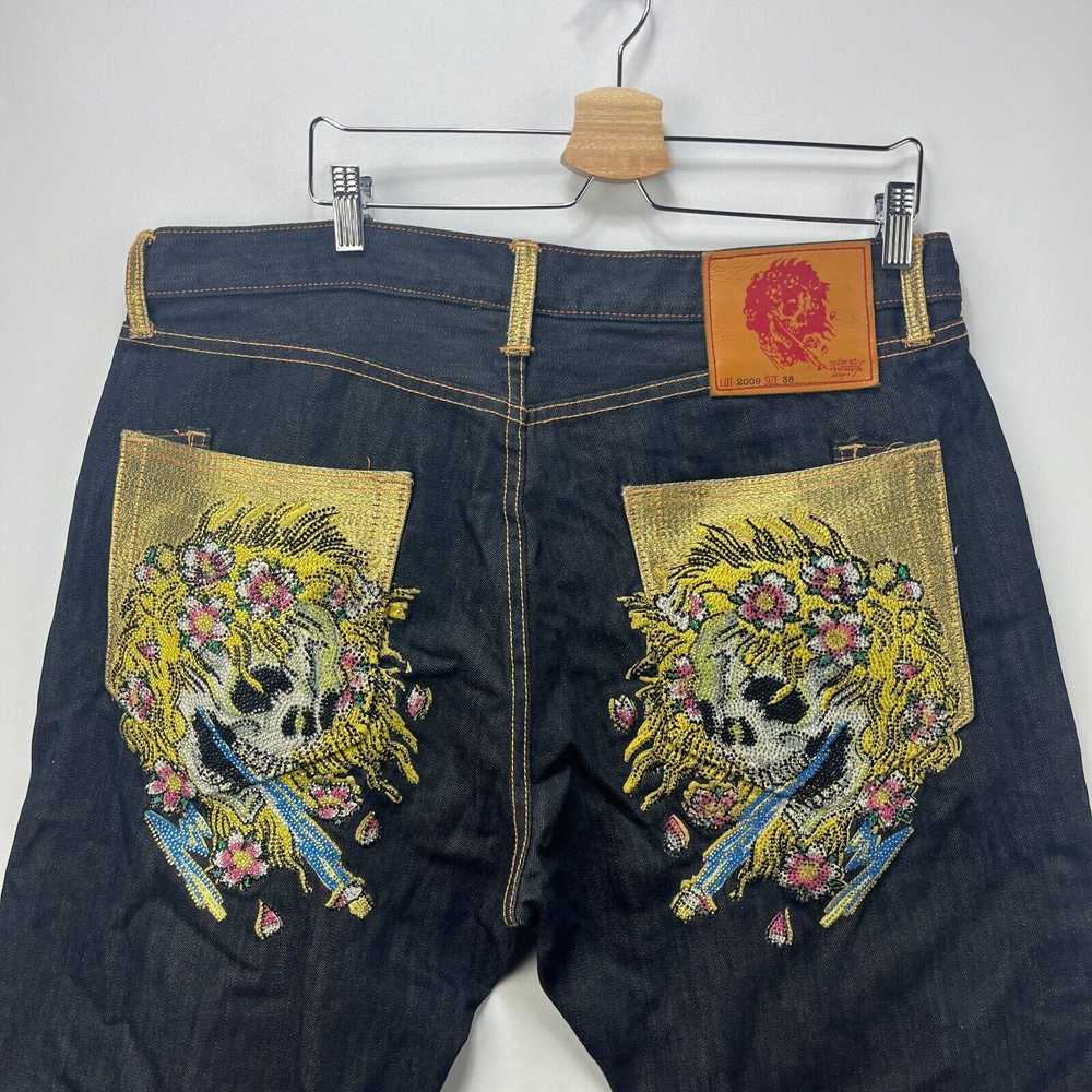 Ed Hardy × Vintage Vintage Y2K Ed Hardy Skull Gia… - image 2