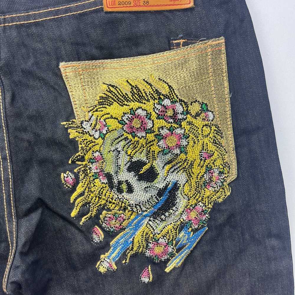 Ed Hardy × Vintage Vintage Y2K Ed Hardy Skull Gia… - image 5