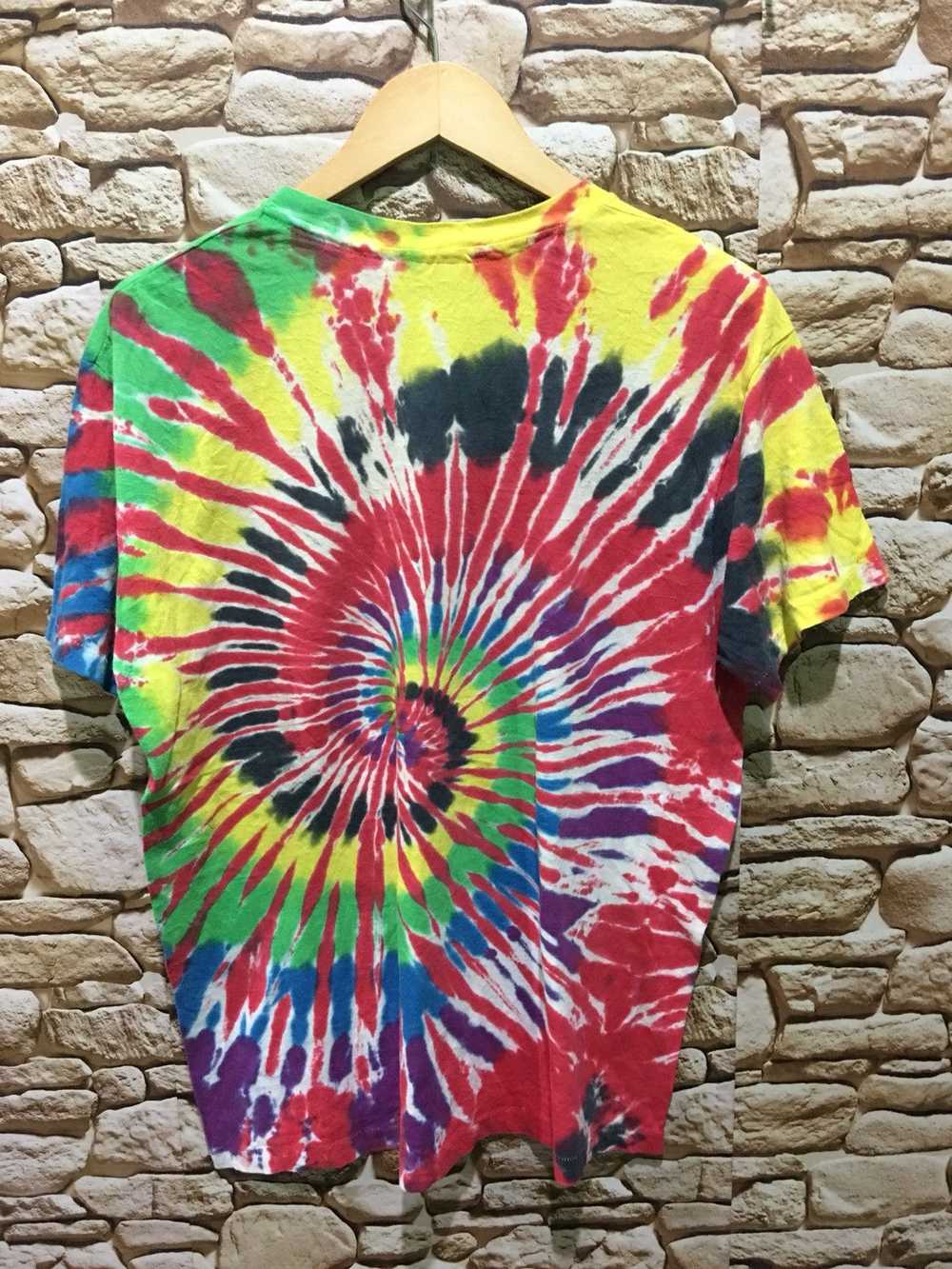 Hanes × Vintage Vintage 80s Tie Dye Designer shirt - image 2