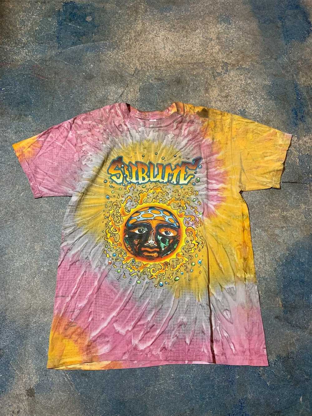 Designer Sublime Preowned Medium Band Tie Dye T-s… - image 2