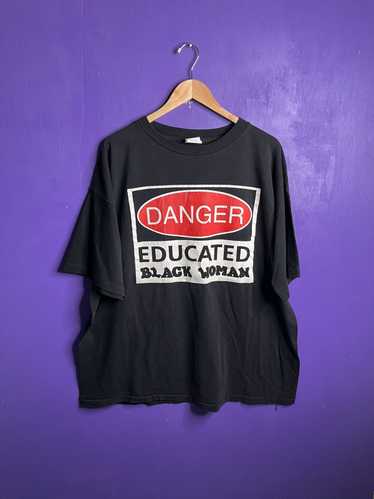 Made In Usa × Vintage Vintage 90s DANGER educated 