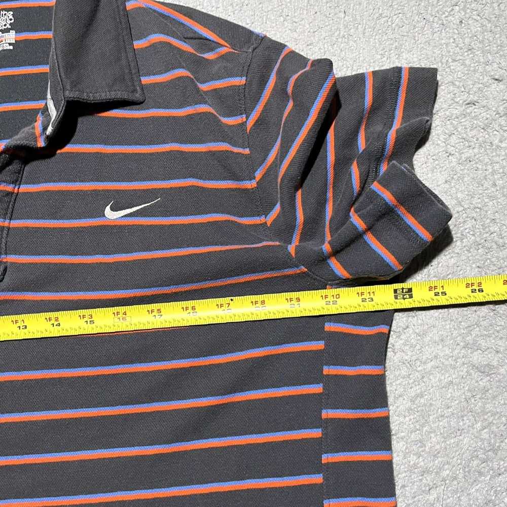 Nike Authentic Mens XL Stripe Cotton Blend Polo S… - image 5