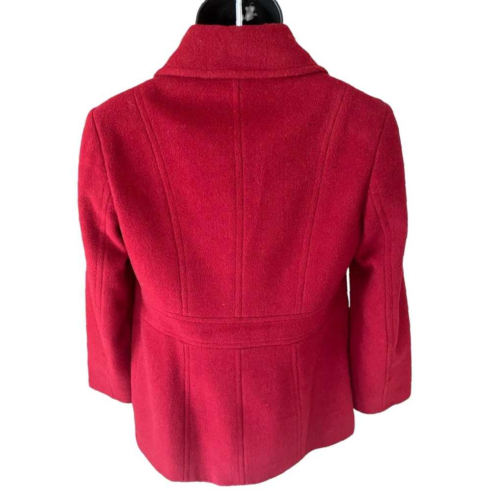 Calvin Klein Luxurious Red Wool Polyester Rayon B… - image 2