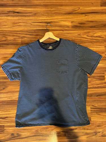 Southern Tide vintage blue striped tee